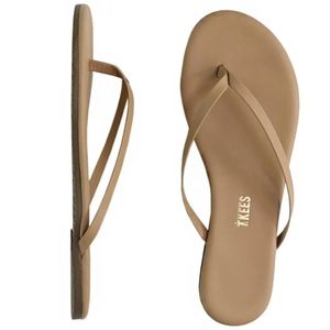 TKEES® Foundations Nude Matte Flip Flop - Cocobutter